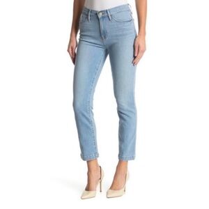 FRAME Le High Straight Leg Light Wash Denim Jeans Women’s size 26